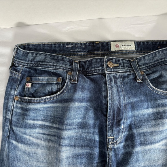 Adriano Goldschmied AG-ED Men's Denim Everett Slim Straight - Size 34x32. - Picture 2 of 11